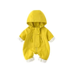 Windbreaker Hooded Onesie - Affordable Baby -Trend Nest Store Sfdb7a0e897fe455b9bd687d1a2880d90w