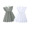 Millie Linen Dress | 2 Colours - Affordable Baby