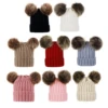Double Pom Pom Beanie | 8 Colours - Affordable Baby -Trend Nest Store Untitled design 40 060cb5af cb46 4fd4 90c5 0aa2829c12b6