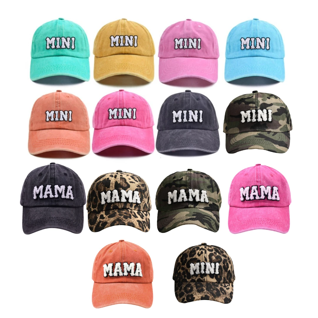 Mini & Mama Baseball Caps | Various Colours - Affordable Baby 3 Mini & Mama Baseball Caps | Various Colours - Affordable Baby
