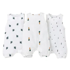 Muslin Cotton Jumpsuit | 3 Colours - Affordable Baby