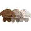 Fluffy Teddy 2 Piece Set | 3 Colours - Affordable Baby -Trend Nest Store Untitleddesign 2024 06 03T095449.085