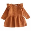 Anastacia Winter Dress | Chestnut - Affordable Baby