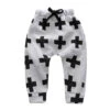 Criss Cross Drop Crotch Pants | Grey - Affordable Baby