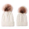 Ski Bunny Matching Beanies | White - Affordable Baby -Trend Nest Store image 7981963c e4a9 4313 a106 a71af53f7fe2
