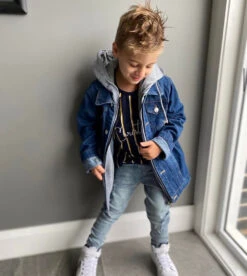 Denim Hoodie Jacket - Affordable Baby