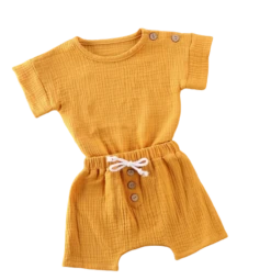 Back To Nature Set | Mustard - Affordable Baby