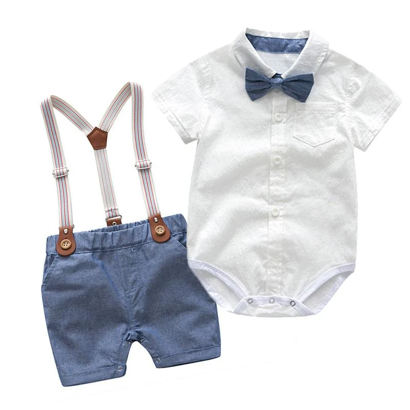 Arlo Bow Tie & Suspenders Set | Blue - Affordable Baby 3 Arlo Bow Tie & Suspenders Set | Blue - Affordable Baby