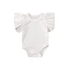Frilly Sleeves Bodysuit | White - Affordable Baby -Trend Nest Store product image 1212092069
