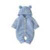 Bear Knit Onesie | Blue - Affordable Baby