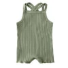 Georgia Cross Back Romper | Khaki - Affordable Baby -Trend Nest Store product image 1327663303
