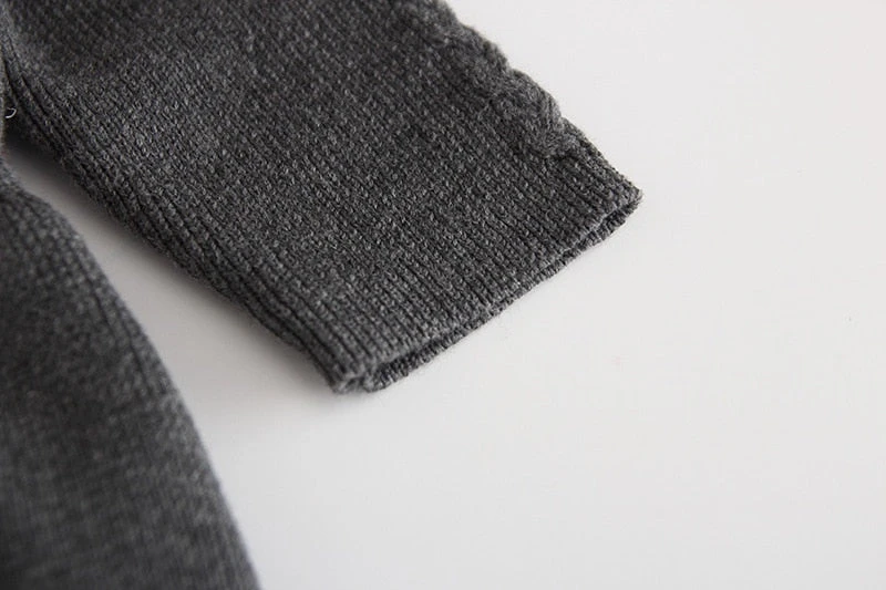 Anastacia Winter Dress | Charcoal - Affordable Baby 7 Anastacia Winter Dress | Charcoal - Affordable Baby - Image 5