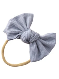 Mini Rib Headband | Grey - Affordable Baby