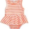 Stripe Sleeveless Bodysuit Set | Sorbet - Affordable Baby