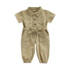 Safari Jumpsuit | Sand - Affordable Baby