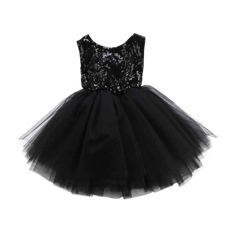 Sequin Princess Dress | Black - Affordable Baby 3 Sequin Princess Dress | Black - Affordable Baby