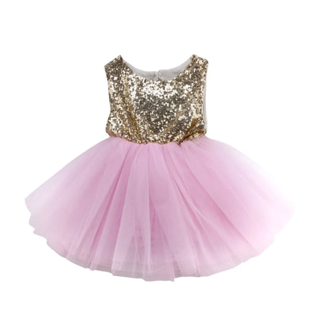 Sequin Princess Dress | Pink - Affordable Baby 3 Sequin Princess Dress | Pink - Affordable Baby