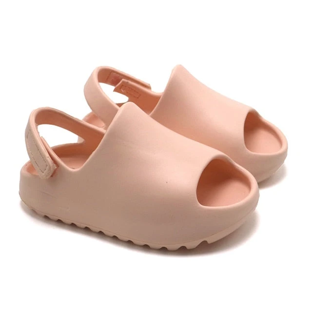 Velcro Slides | Peach - Affordable Baby 3 Velcro Slides | Peach - Affordable Baby