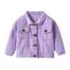 Distressed Denim Jacket | Purple - Affordable Baby -Trend Nest Store product image 1986099718