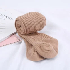 Ribbed Winter Stockings | Dusty Pink - Affordable Baby