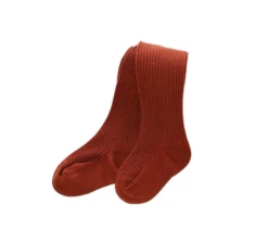 Ribbed Winter Stockings | Red - Affordable Baby