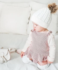 Ski Bunny Matching Beanies | White - Affordable Baby -Trend Nest Store skibunnybeanie